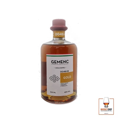 Gemenc GOLD whiskey cimke