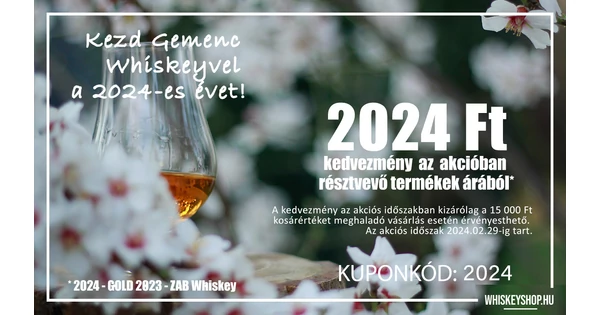 Gemenc 2024 - új kiadás és Kezd Gemenc whiskeyvel az évet akció