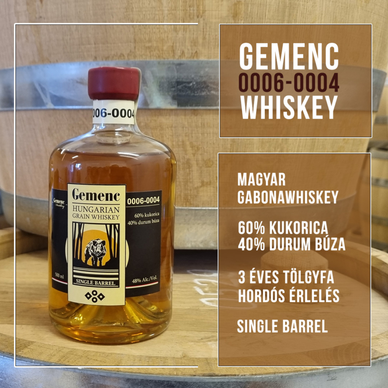 Gemenc 0006-0004 whiskey